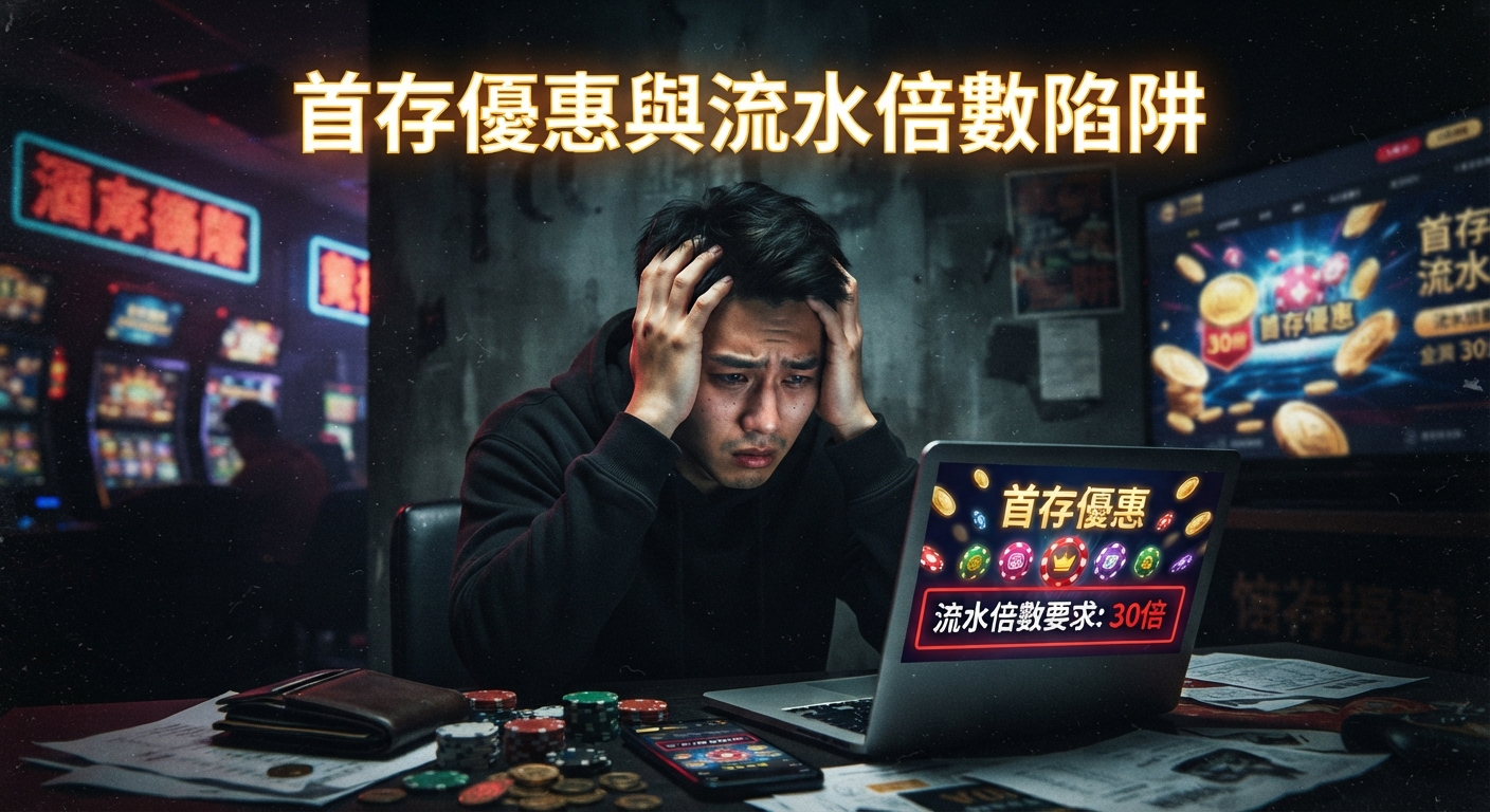 首存優惠與流水倍數陷阱